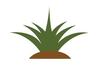 Seeds sprout in ground. plant growing icon - vector
