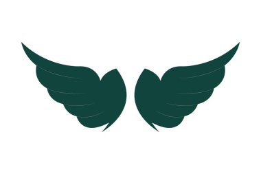 wings logo template vector illustration design