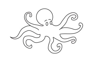 deniz kabuğu ikonu vektör çizimi tasarımı