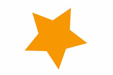 yıldız simgesi vektör illüstrasyonu