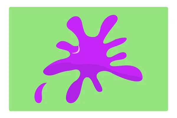 Splash Icon Cartoon Splash Vector Icon Web Design Isolated Green — стоковый вектор