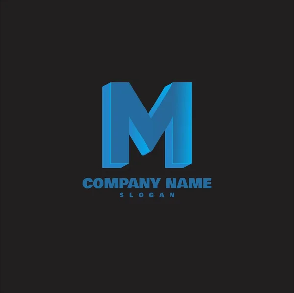 Písmeno Logo Logo Písmena Počáteční Logo Monogram Logo Pro Podnikání — Stockový vektor