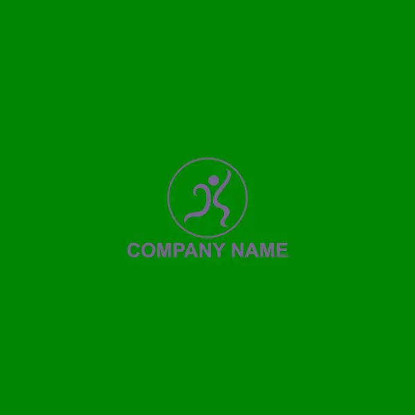 Аннотация Running Man Delivery Sport Fitness Logo Логотип Run Man — стоковый вектор