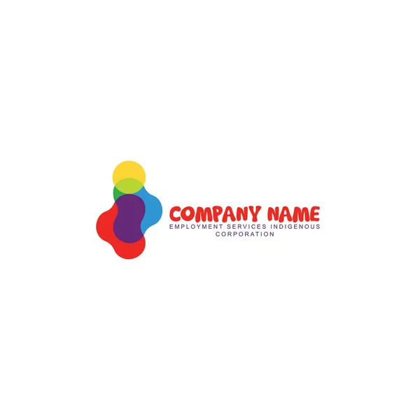 Business Corporate Letter Logo Design Vector Simple Clean Flat Design — Stock Vector