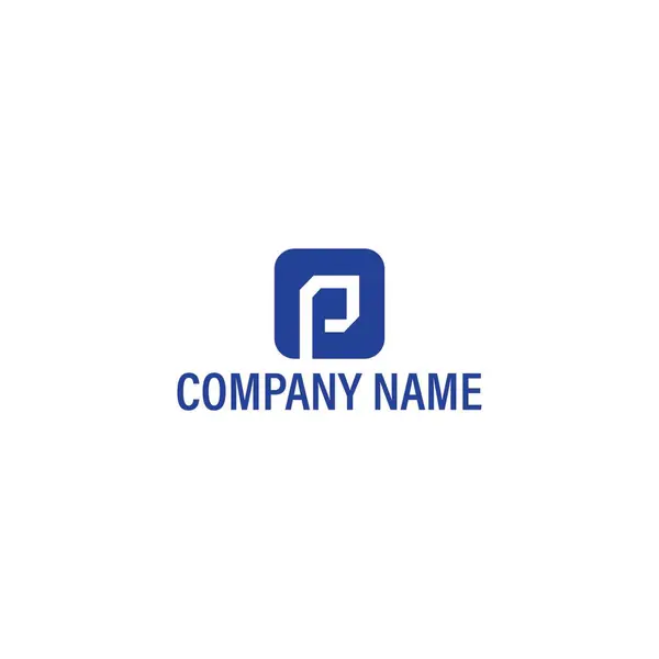 Logo Creative Concept Design Company Person Marketing — Stock Vector