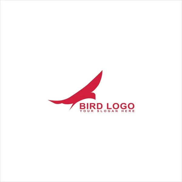 Schwarzes Colibri Logo Minimalistisches Vogel Symbol Design — Stockvektor