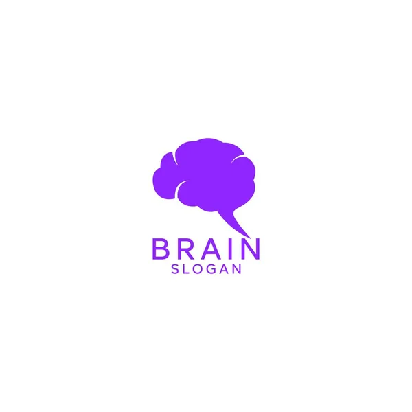 Brain Icon Vector Illustration Brain Logo — Stock Vector