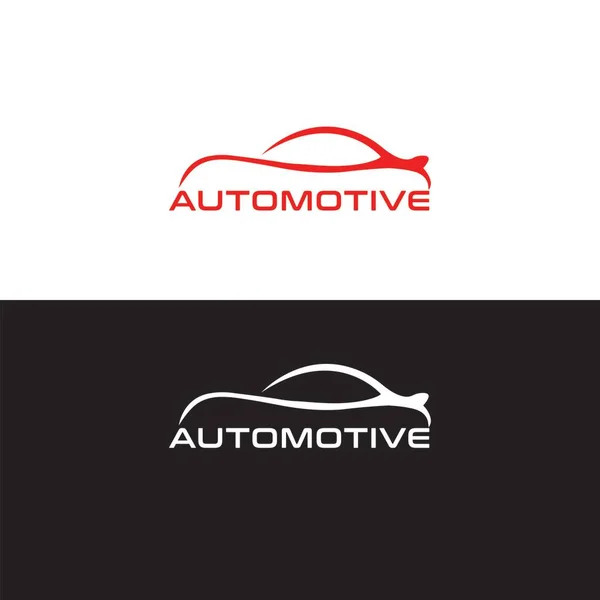 Símbolo Signo Logotipo Del Coche Abstracto Para Automotive Company Plantilla — Archivo Imágenes Vectoriales
