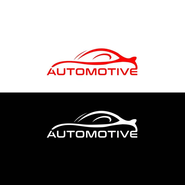 Abstrakte Auto Logo Zeichen Symbol Für Automotive Company Schwarz Car — Stockvektor