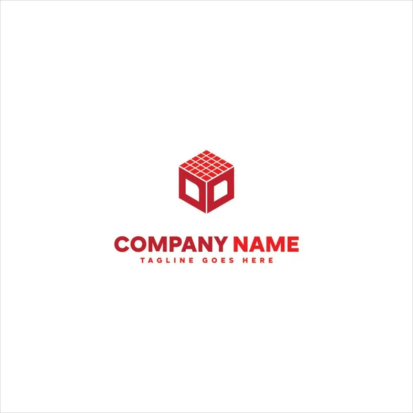 Modern eşsiz D harfi logo tasarımı, D satırı başlangıç tabanlı vektör simgesi.