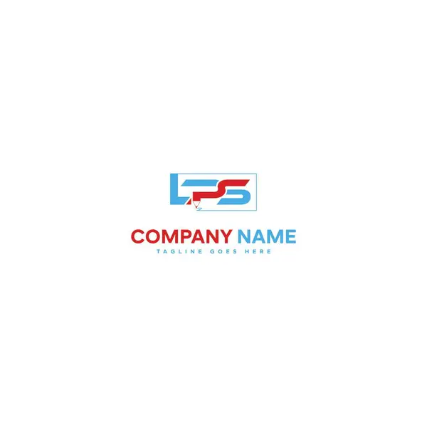 Education Lps Letter Logo Design Illustration Vector Logo Calligraphy Designs — Stock Vector