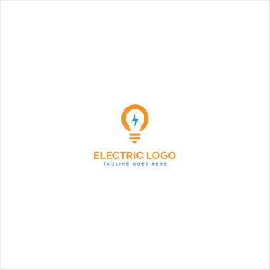 Elektrik logo şablonu ve yeni logo tasarımı