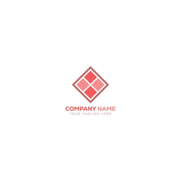 Tile Logo Design New Logo Design — Stock Vector