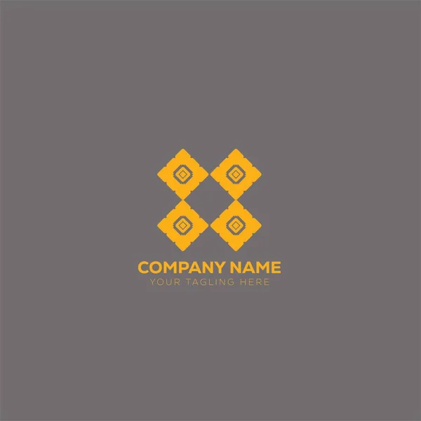 Carrelage Logo Design Design Créatif Nouveau Design — Image vectorielle