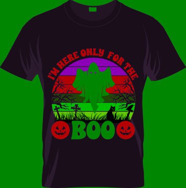 Cadılar Bayramı T-shirt 'lü sandviç, ben sadece yeni erkek tişörtü için burdayım..