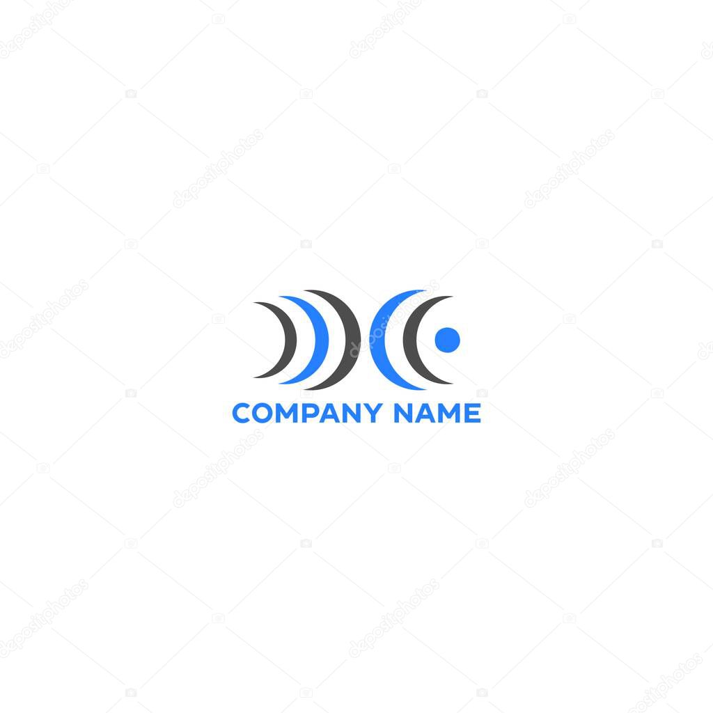 Sound wave logo, Sound wave icon for voice recognition in virtual assistant, speech sign. Abstract audio wave, voice command control, outline acoustic waveform.