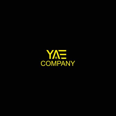 YAE harf logosu ve kar tanesi logosu
