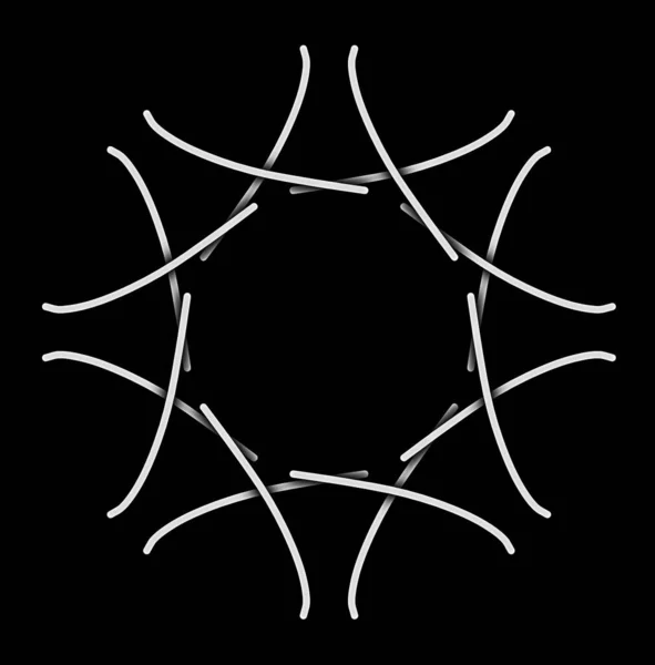 Αφηρημένο Γεωμετρικό Μοτίβο Διανυσματική Απεικόνιση — Φωτογραφία Αρχείου
