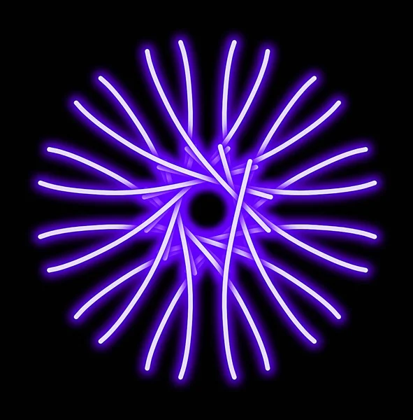 Abstrakcyjne Tło Światłami Neonowymi — Zdjęcie stockowe