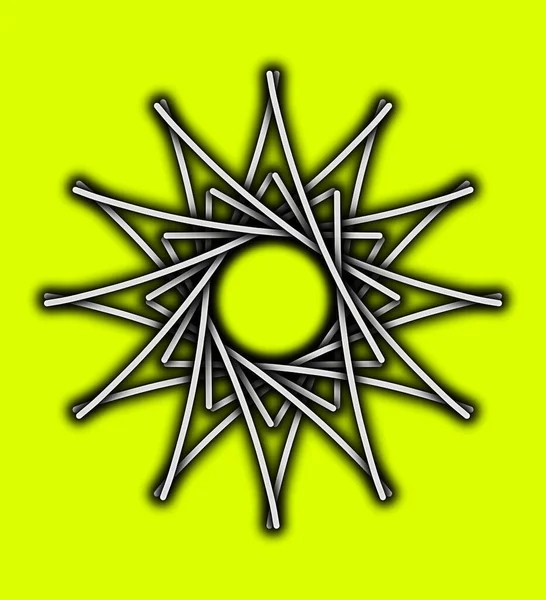 Абстрактный Фон Солнечными Лучами — стоковое фото