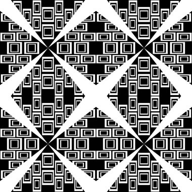 black and white pattern wallpaper seamless textile art degin.    