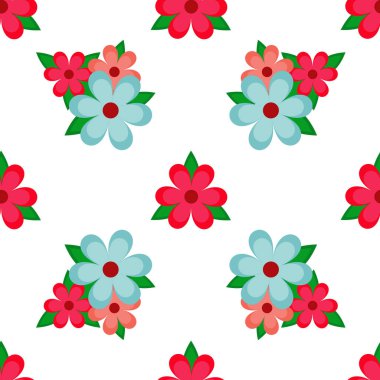 Vector seamless floral pattern. Design. Spring Holiday