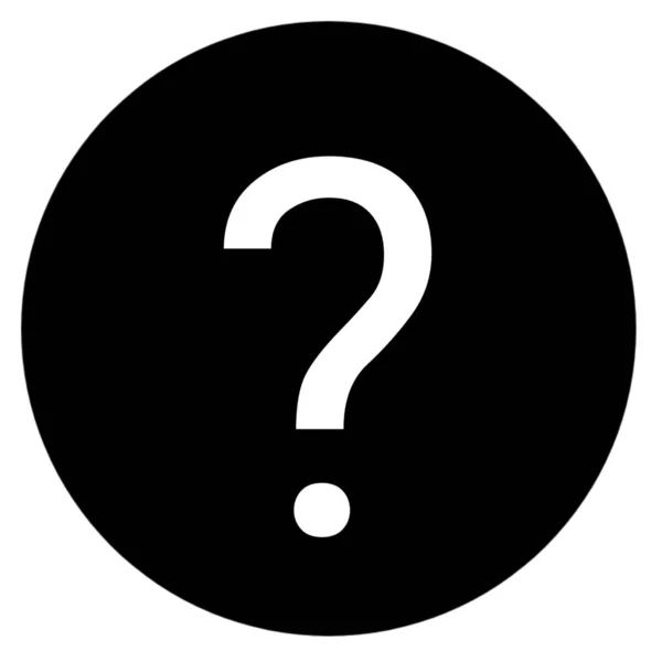 stock image Question mark symbol icon 