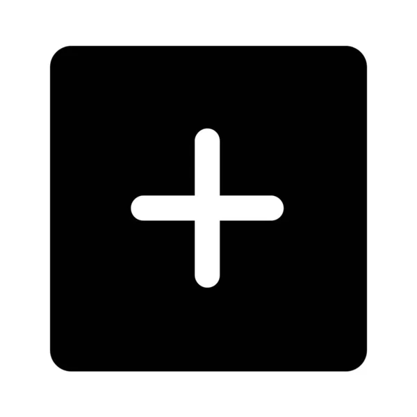 Ikona Symbolu Ikona Pozitivního Tlačítka Tlačítko — Stock fotografie