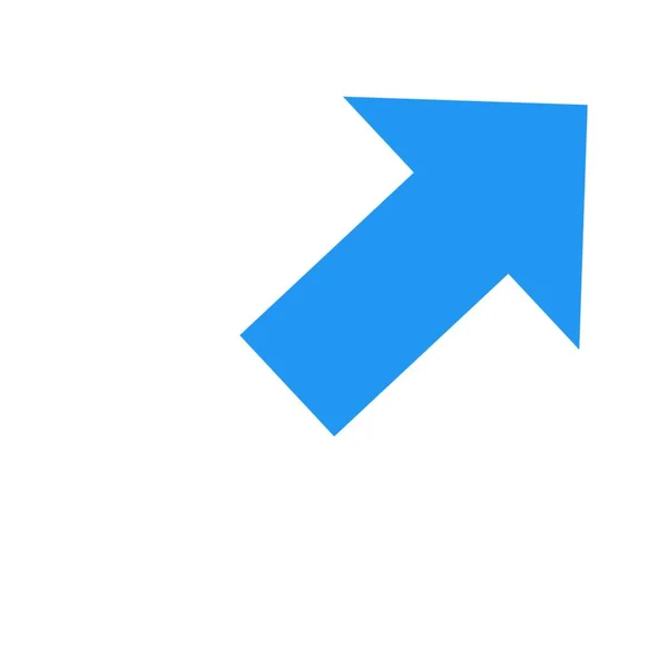 Arrow right up icon , blue arrow icon