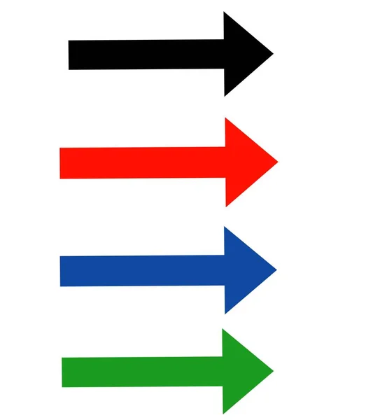 Arrows Right Direction Icon — Stock Photo, Image