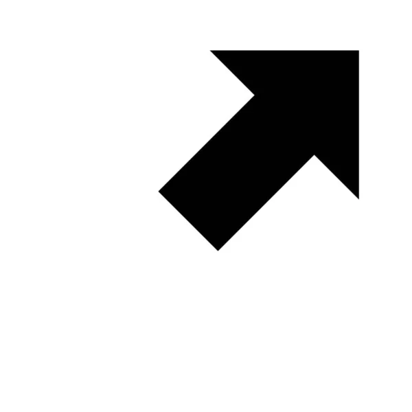 Diagonal arrow right up icon