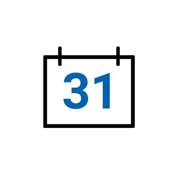 Calendar Icon Showing Date Month — Stock Photo, Image