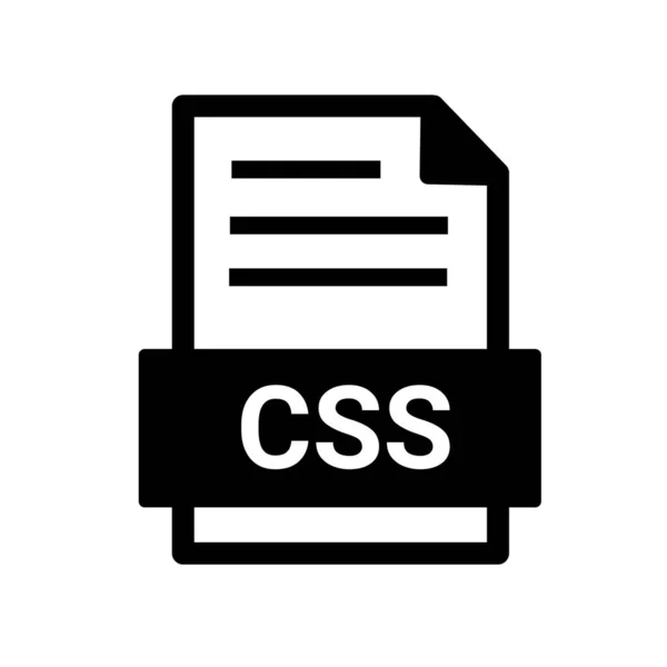 Css Dosya Formatı Simgesi — Stok fotoğraf