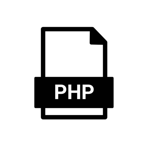 Ikona Formatu Pliku Php — Zdjęcie stockowe