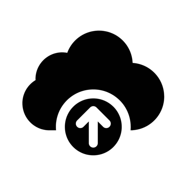 Arrow cloud upload icon, cloud arrow up icon
