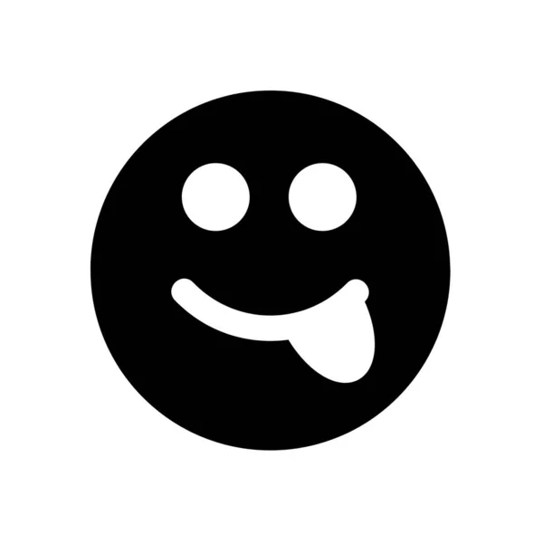 Freundliches Lächeln Smiley Symbol — Stockfoto