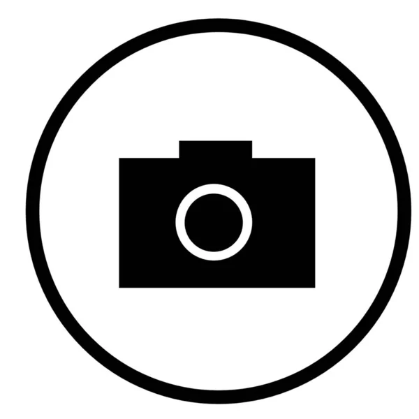 Kamerafoto Fotografie Zeichen Symbol — Stockfoto