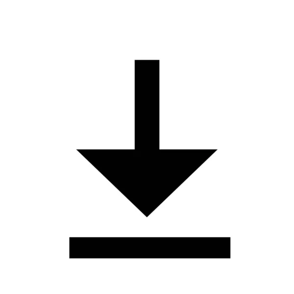 Czarny Znak Ikony Symbole — Zdjęcie stockowe