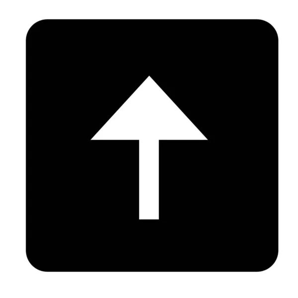 Arrow Square Icon — Stock Photo, Image