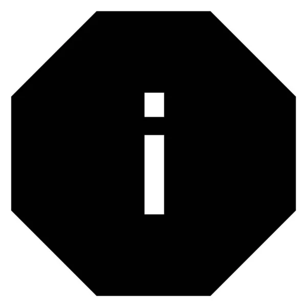 Schwarze Info Symbole Und Zeichen — Stockfoto
