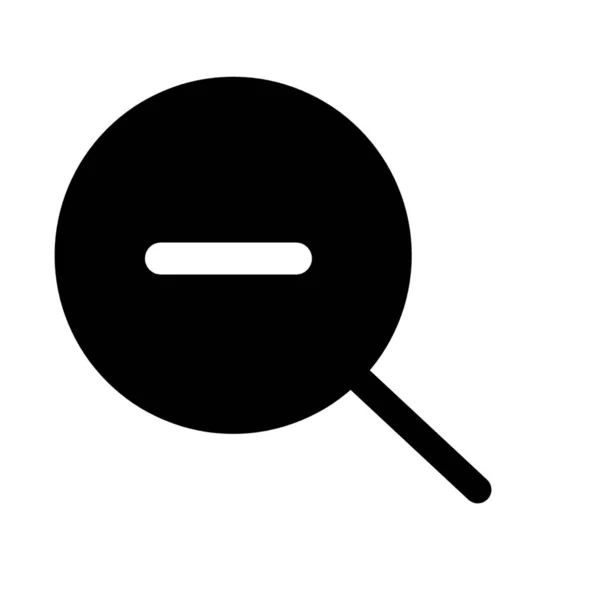 Lupe Symbol — Stockfoto