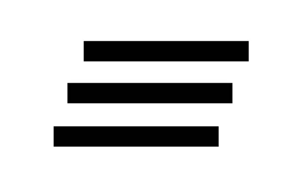 Черный Четкие Значки Знак Символы — стоковое фото