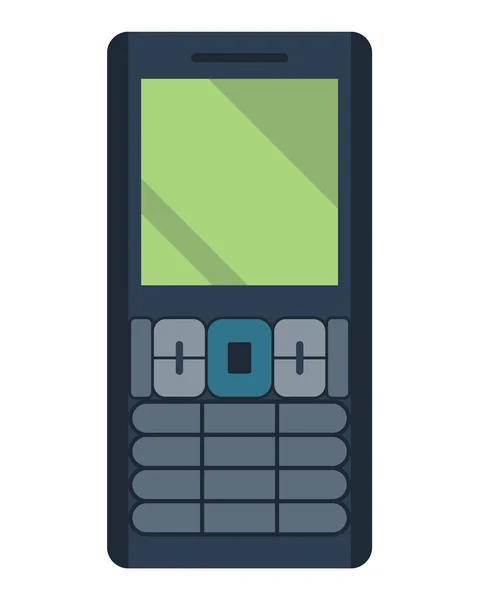 Step Evolution Phone Last Century Communication Device Old Mobile Technology — Stock Vector