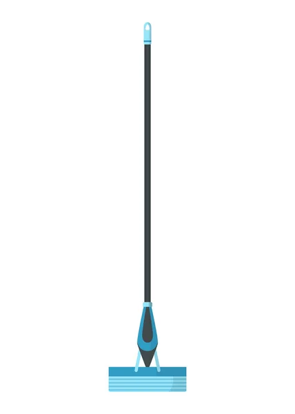 Broom Mop Icon Hygiene Handling Equipment Object Illustration Household Mop — Stock Vector