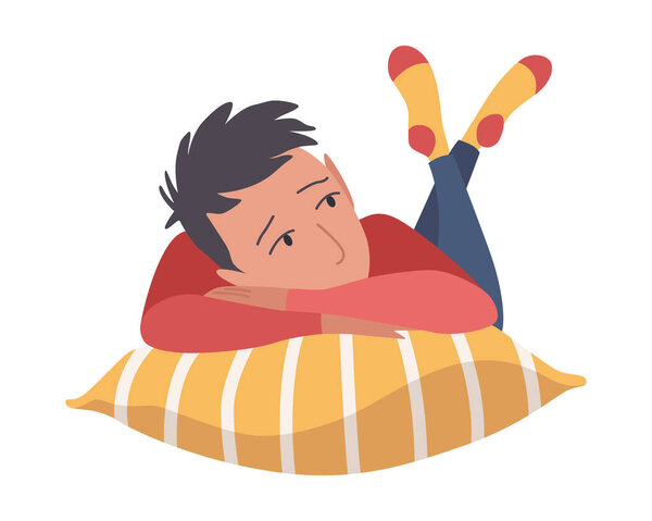 Депрессивные люди. Депрессия. Грустный человек лжет. Одинокий подросток. Символ печали, печали и психического расстройства. Несчастный и напряженный студент.