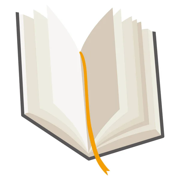 Icono Del Libro Vectorial Concepto Aprendizaje Educación Diseño Libros Cuaderno — Archivo Imágenes Vectoriales
