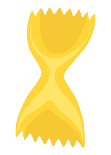 Symbol Těstovin Roztomilé Italské Pšeničné Jídlo Těstoviny Nudle Charakter Design — Stockový vektor