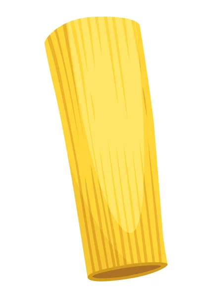 Doodle Pasta Symbol Cute Italian Wheat Food Pasta Noodles Character — Stock Vector