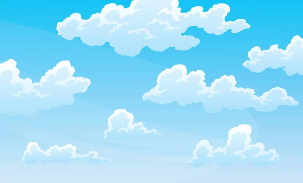 Cielo Nubes Sobre Fondo Acuarela Pintado Mano Diseño Elegante Atmósfera Ilustraciones de stock libres de derechos