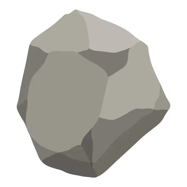 Piedras Rocosas Escombros Montaña Grava Piedra Gris Forma Poligonal Pieza Gráficos vectoriales